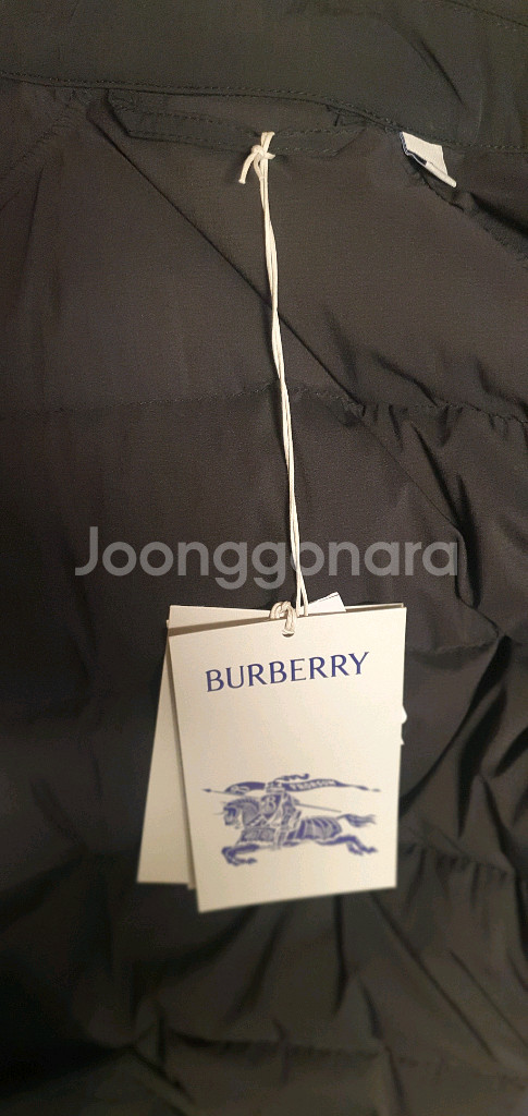 최신상 새제품 버버리 롱패딩 블랙xs--18