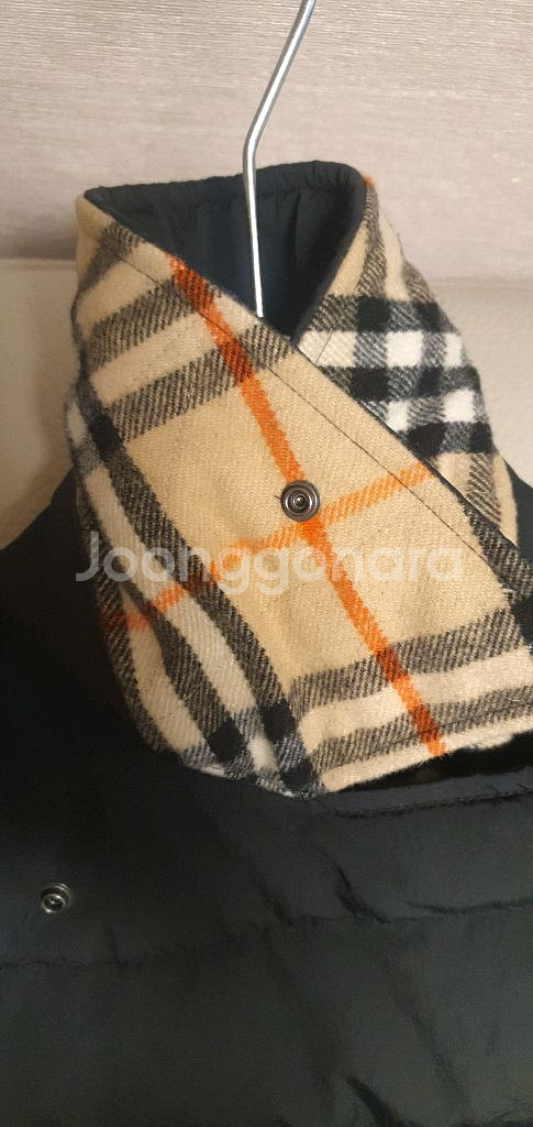 최신상 새제품 버버리 롱패딩 블랙xs--14