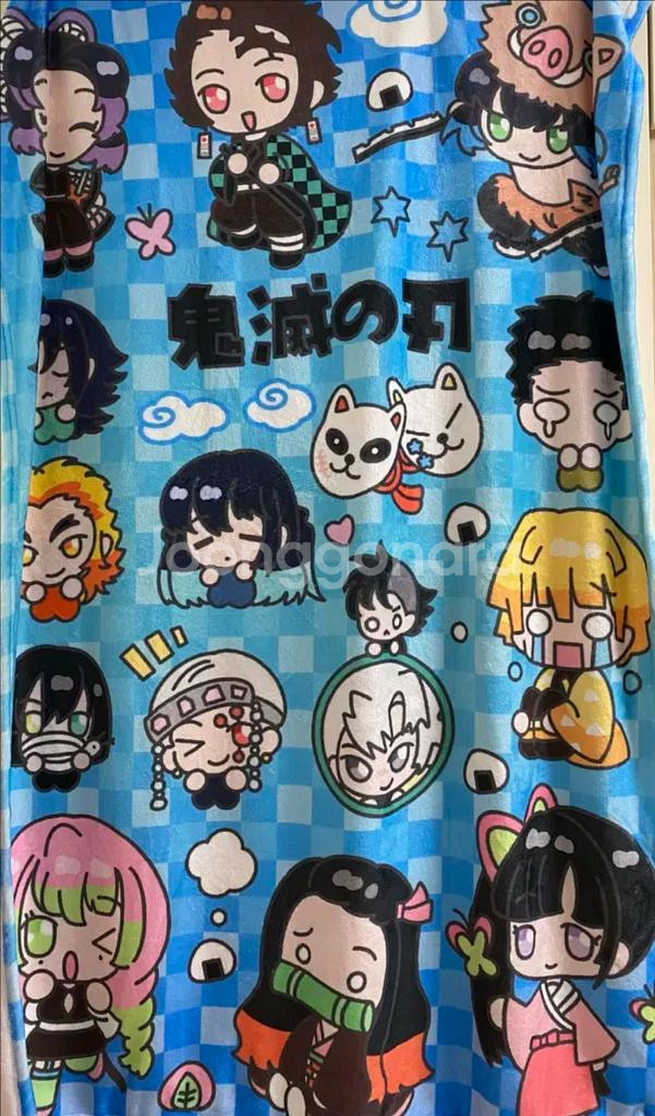 귀멸의칼날 캐릭터 담요--0