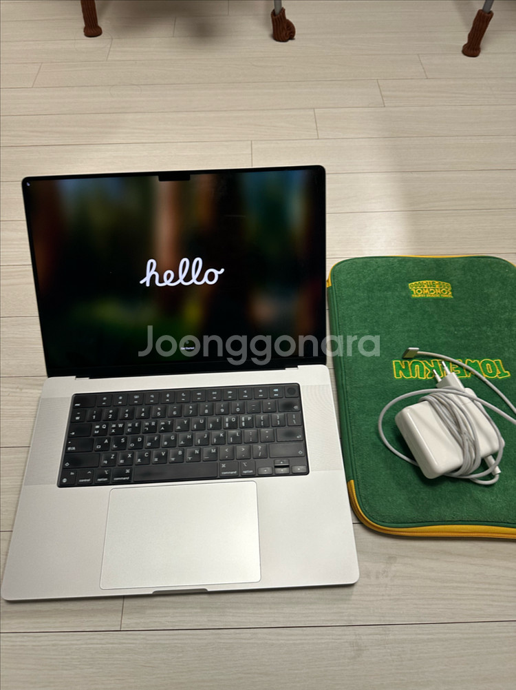 맥북 프로 M1 max 16인치 32gb 1tb 실버--0