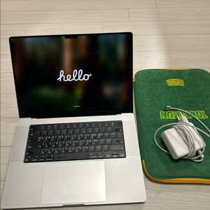 맥북 프로 M1 max 16인치 32gb 1tb 실버