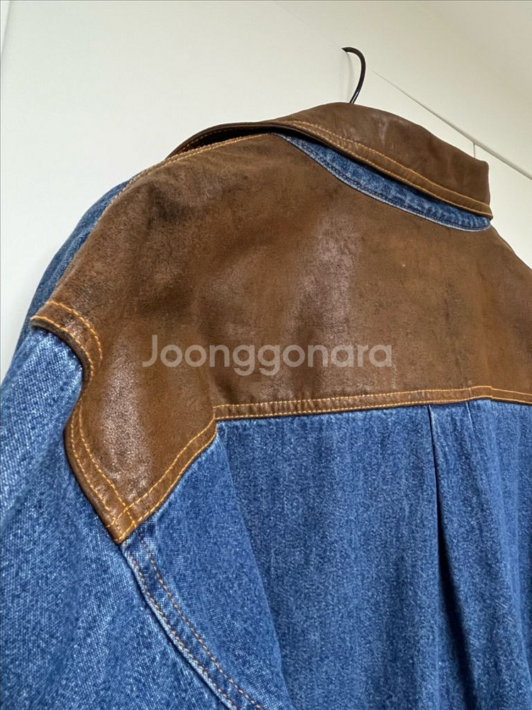 폴로 랄프로렌 덧뎀 디테일 데님 셔츠 L (105)--7