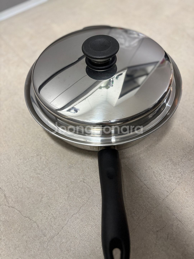 암웨이 퀸 대형 후라이팬--2