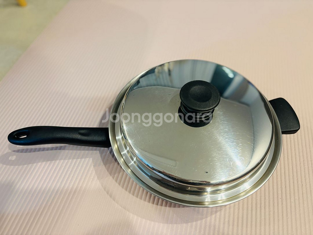 암웨이 퀸 대형 후라이팬--1