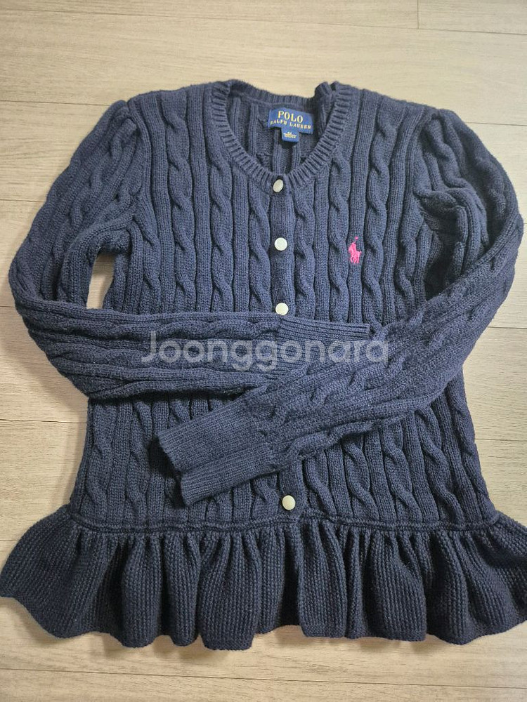 폴로 랄프로렌키즈 가디건 6X--0
