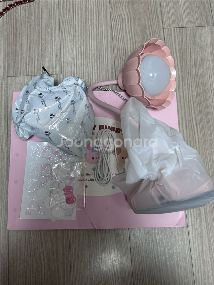 키티 터치 무드등--6