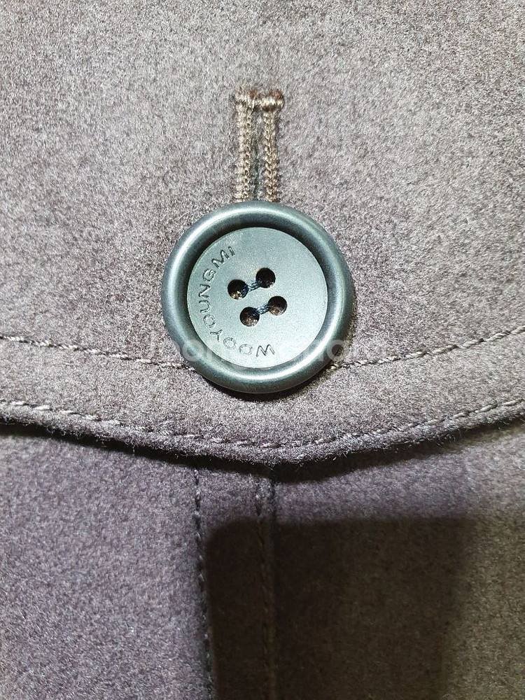 우영미 디자이너 정품 더블 울 코트 46(90)--8