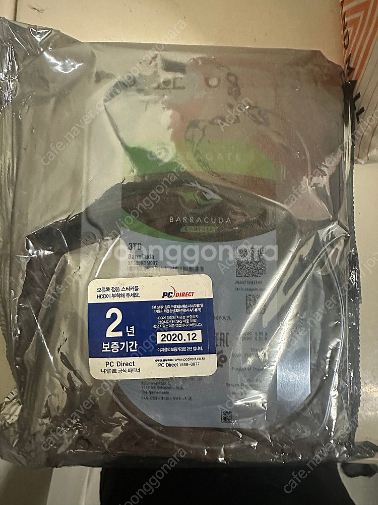 씨게이트 HDD ST3000DM007 3TB 하드 미개--0