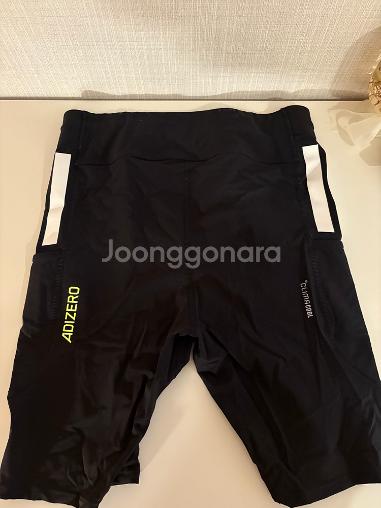 아디다스 아디제로 TGT 러닝 하프타이즈 S사이즈--1