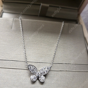 미꼬 모르포 18k 다이아 목걸이