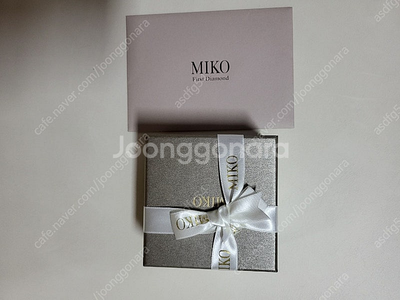 미꼬 모르포 18k 다이아 목걸이--1