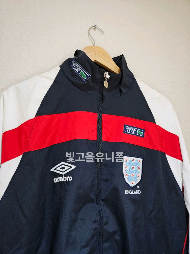 잉글랜드 국대 레트로 바람막이 윈드브레이커--1