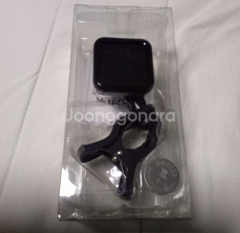 Muztek 블랙 스퀘어 클립 튜너 팝니다--1