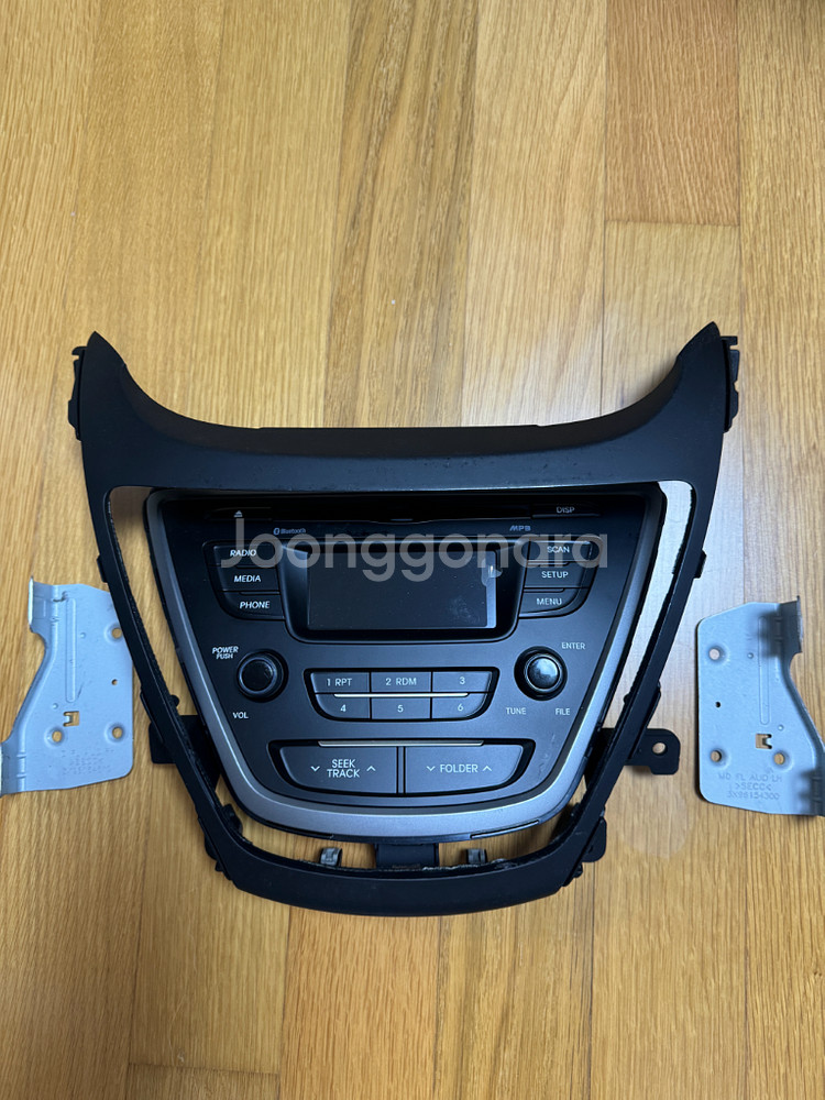 아반떼MD 14년식 순정오디오--0