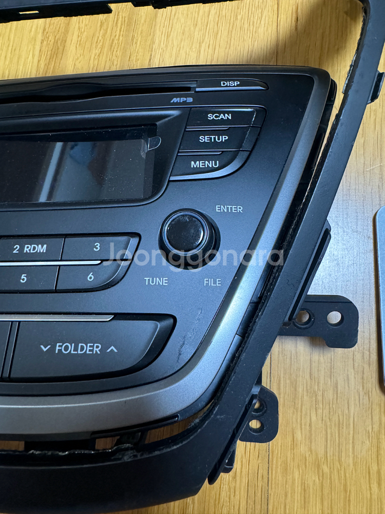 아반떼MD 14년식 순정오디오--2