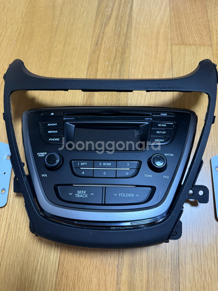 아반떼MD 14년식 순정오디오--1