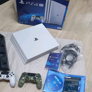 ps4 프로 1테라 화이트 7218 스탠드 풀셋 플