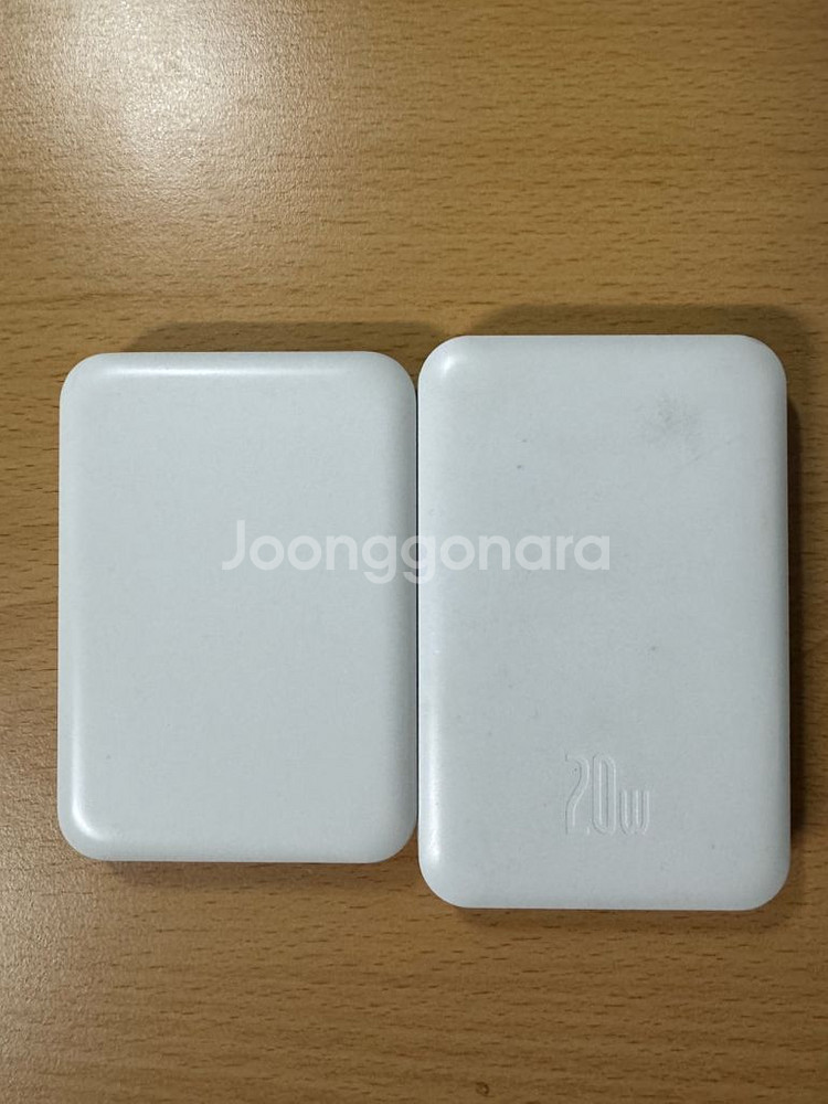 [반택무료] 맥세이프 무선 보조배터리 2개 일괄 판매--1