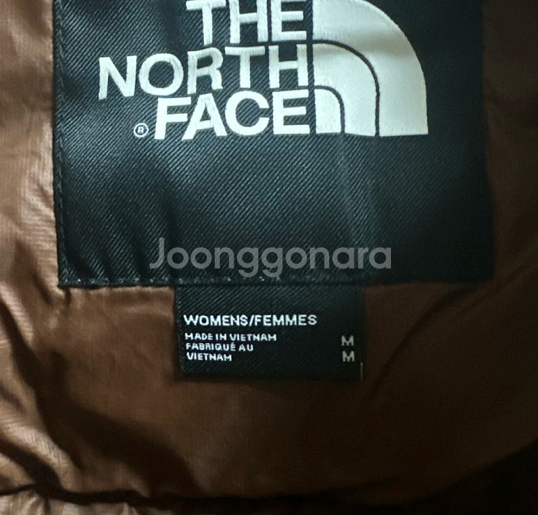 노스페이스 여성 크롭 눕시 700패딩 M--2