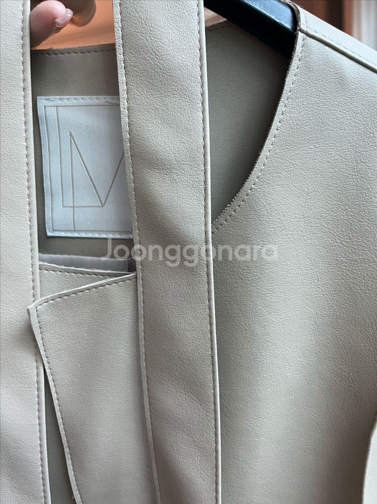 새상품) 르뮈 레더쟈켓--6