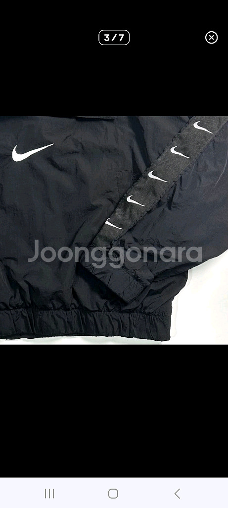 특가)나이키 사이드라인 폴탭. L--2