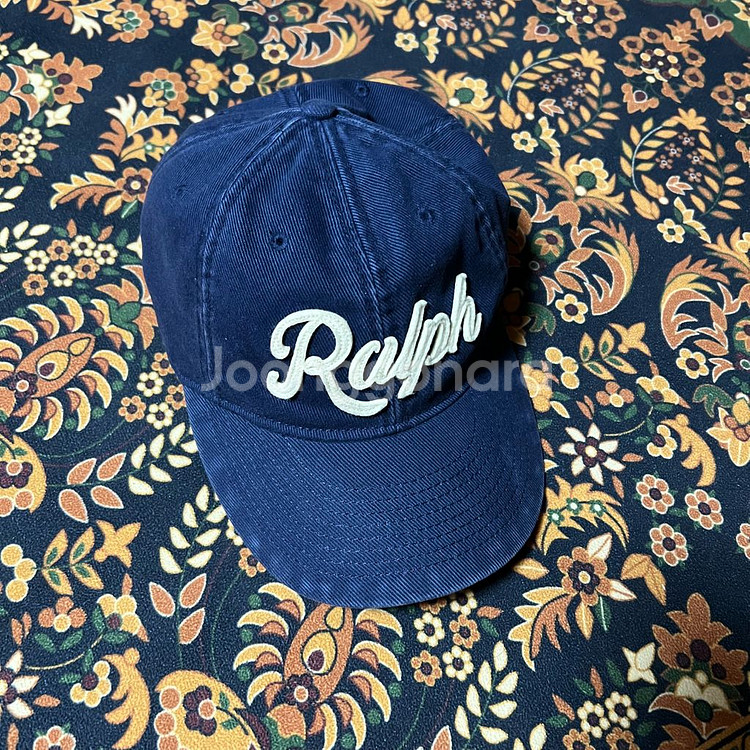 폴로 아플리케 모자 볼캡--3