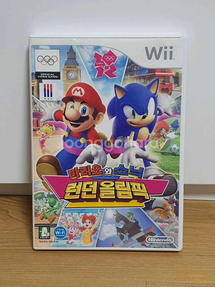 닌텐도위 wii 마리오와소닉 런던올림픽--0