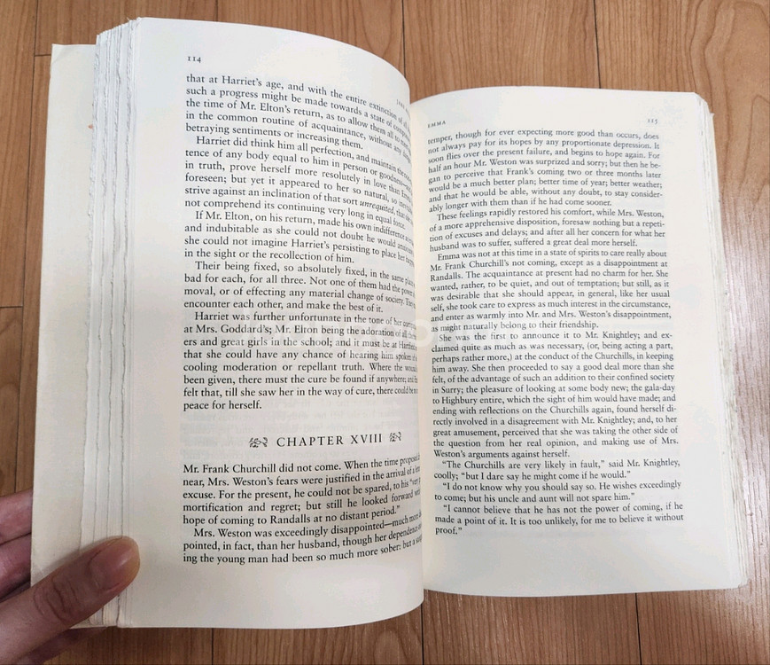 새책) 펭귄북스 한정판 제인오스틴 엠마 영어원서--6
