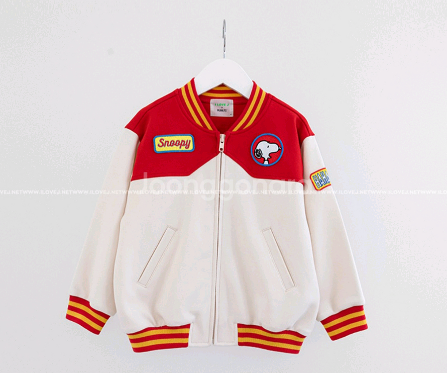 거의새상품)아이러브제이 댄디스누피야구점퍼 L(5-6세)--1