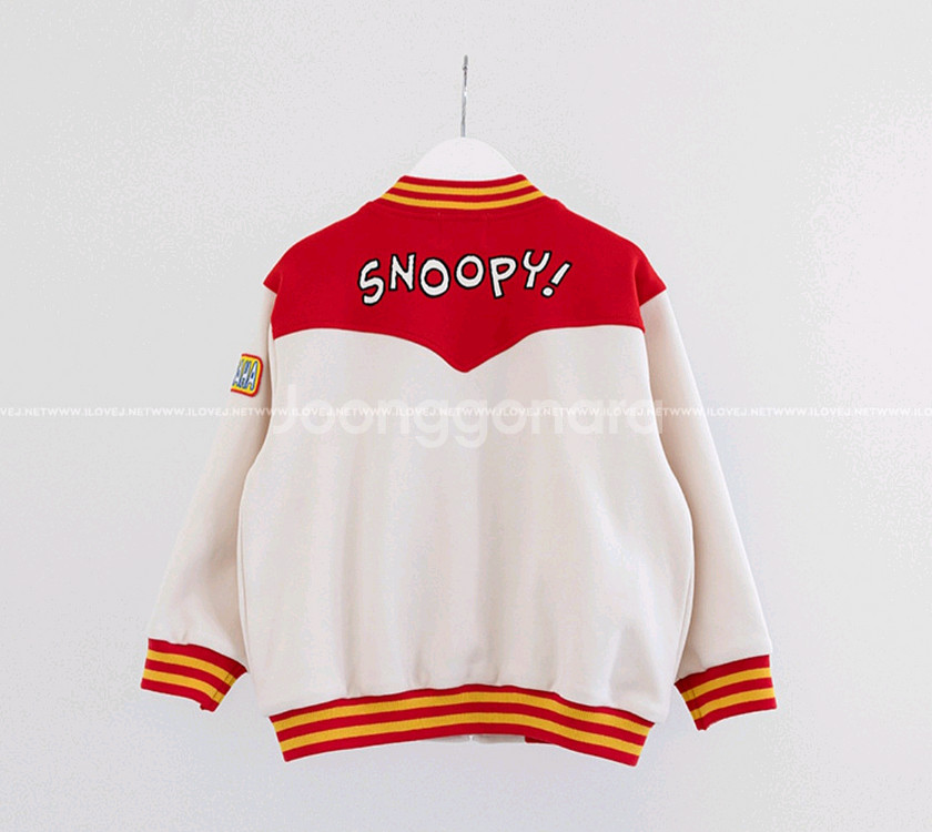 거의새상품)아이러브제이 댄디스누피야구점퍼 L(5-6세)--2