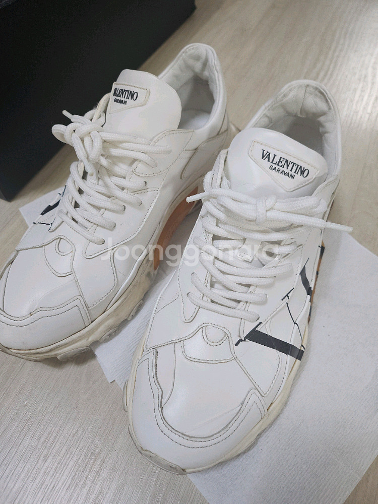 발렌티노 / VLTN 바운스 에어 오버솔 남성 스니커즈--1