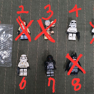 레고 스타워즈 미니피규어 캐슬 망토 폴리백 30005