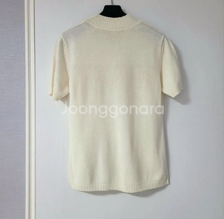 일본 수입의류 아가일 무늬 반목 니트--2