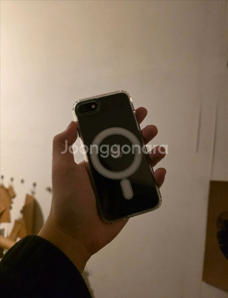 아이폰 SE3 128gb & 맥세이프 케이스 및 필름--6