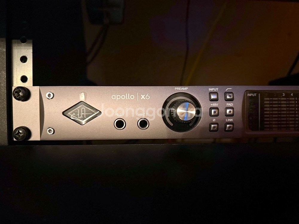 UAD Apollo x6 Gen 1 Heritage Edition 풀박 상태 최상 팝니다.--1