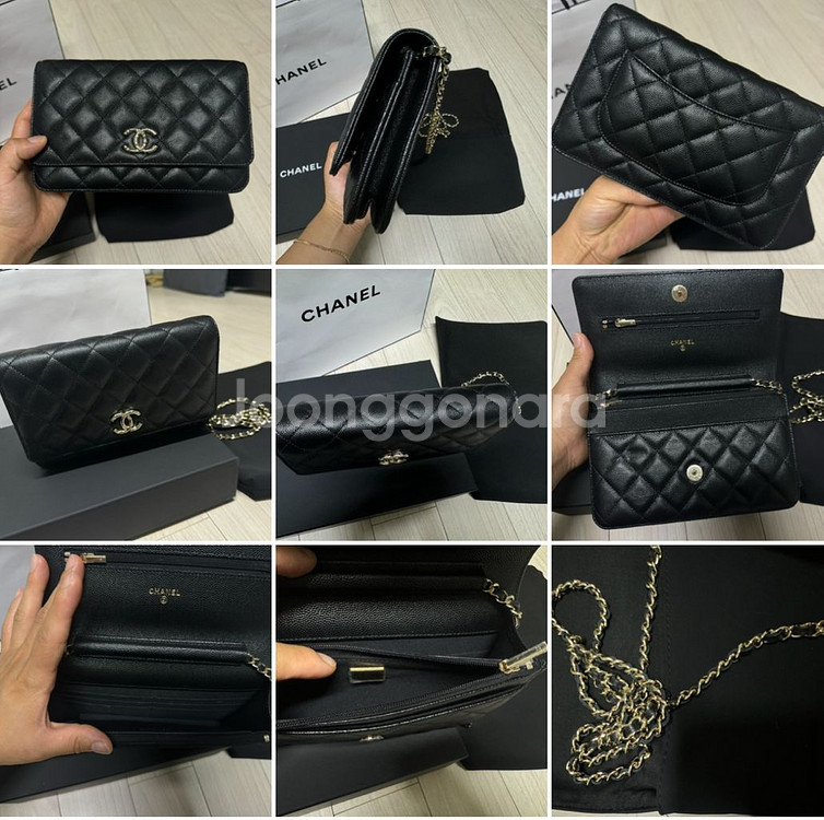 샤넬 WOC 클래식 퀼팅 체인백 급처!!!--0