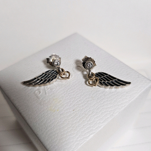 판도라 천사의 날개 콤비 귀걸이