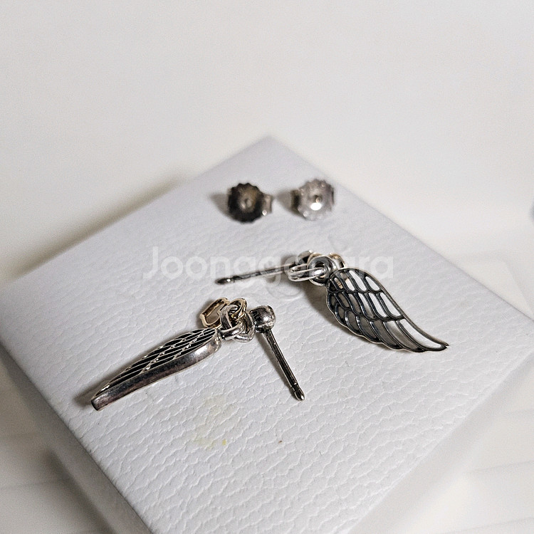 판도라 천사의 날개 콤비 귀걸이--2