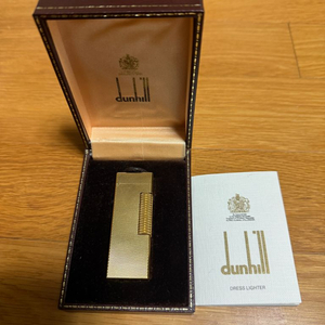 던힐 드레스라이터 모델 18K도금
