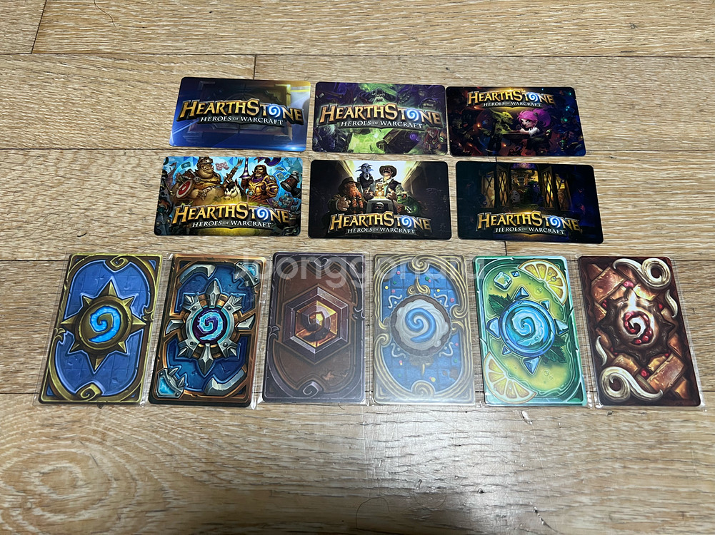 하스스톤 카드 뒷면 팝카드 & 쿠폰 (코드 X/소장용)--0