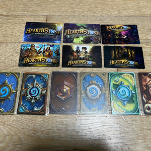 하스스톤 카드 뒷면 팝카드 & 쿠폰 (코드 X/소장용)