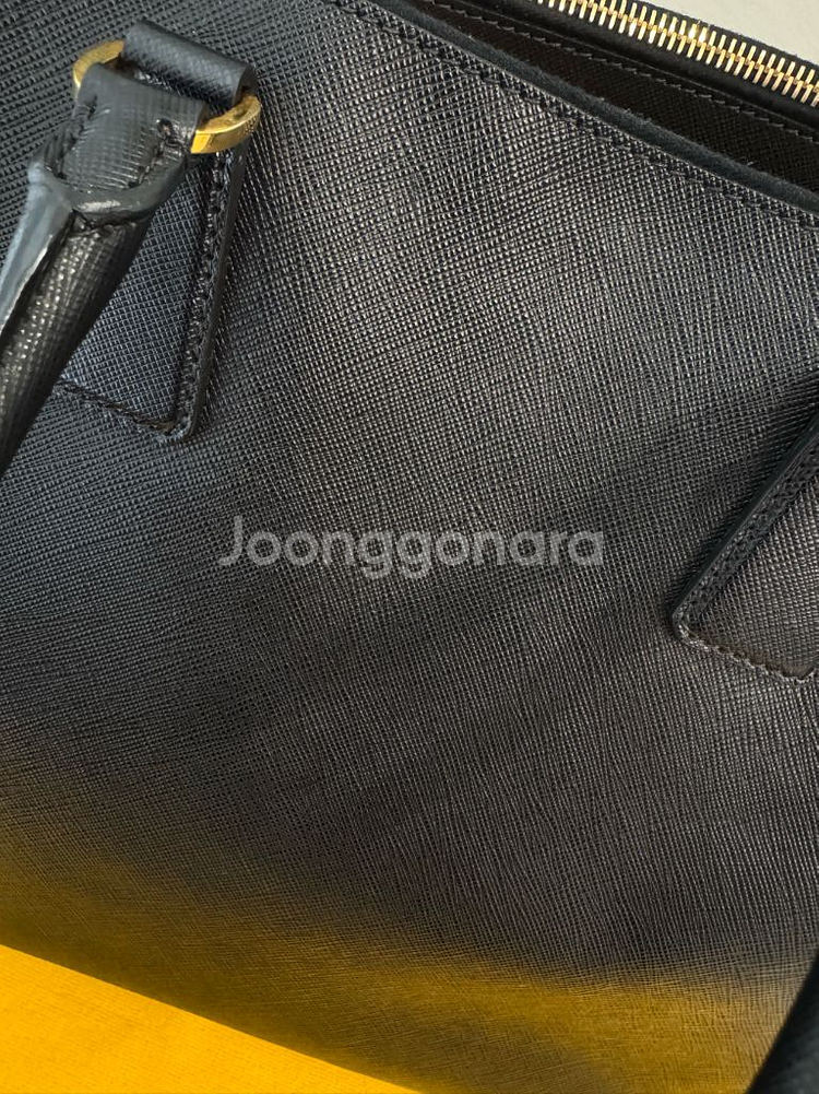 프라다 갤러리아백 라지 사피아노 토드백--3