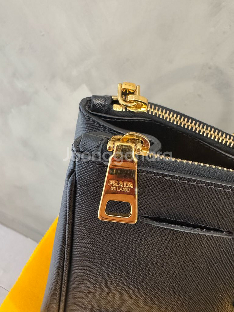 프라다 갤러리아백 라지 사피아노 토드백--8
