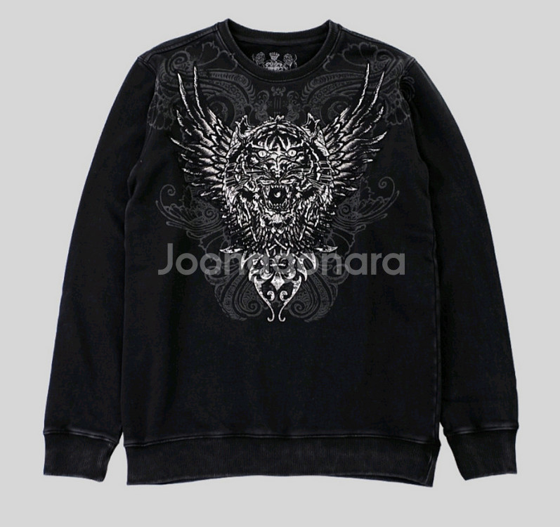 프리포튼트 타이거맨투맨 블랙미네럴 M(95)/L(100--0