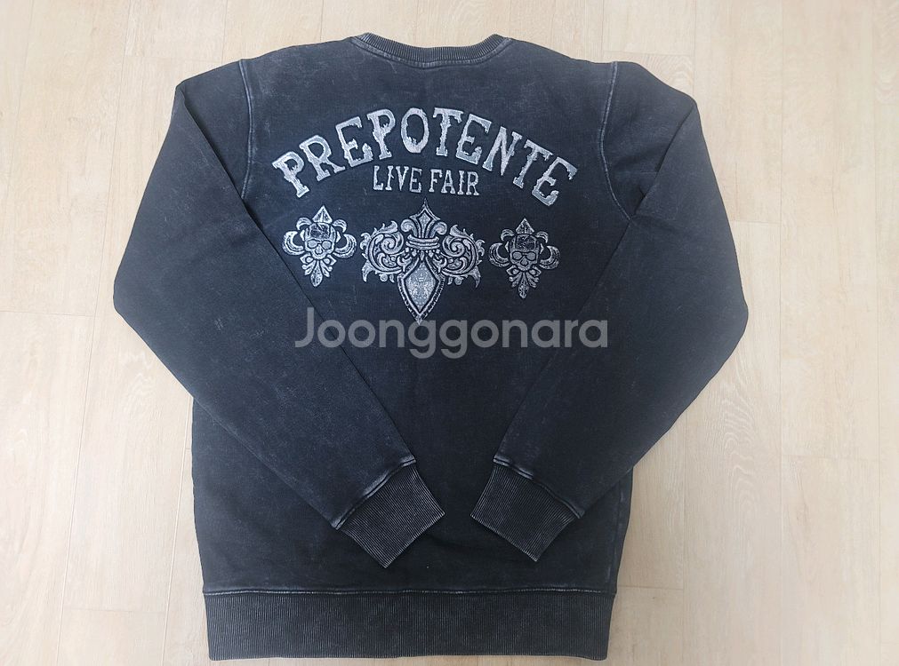 프리포튼트 타이거맨투맨 블랙미네럴 M(95)/L(100--3