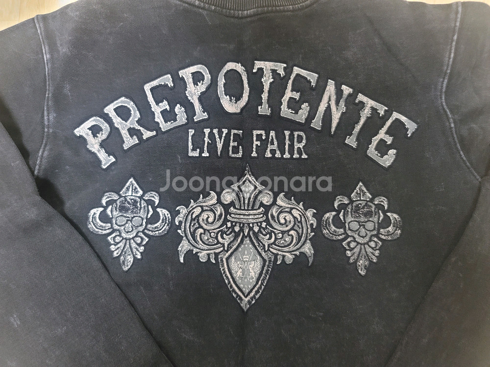 프리포튼트 타이거맨투맨 블랙미네럴 M(95)/L(100--4