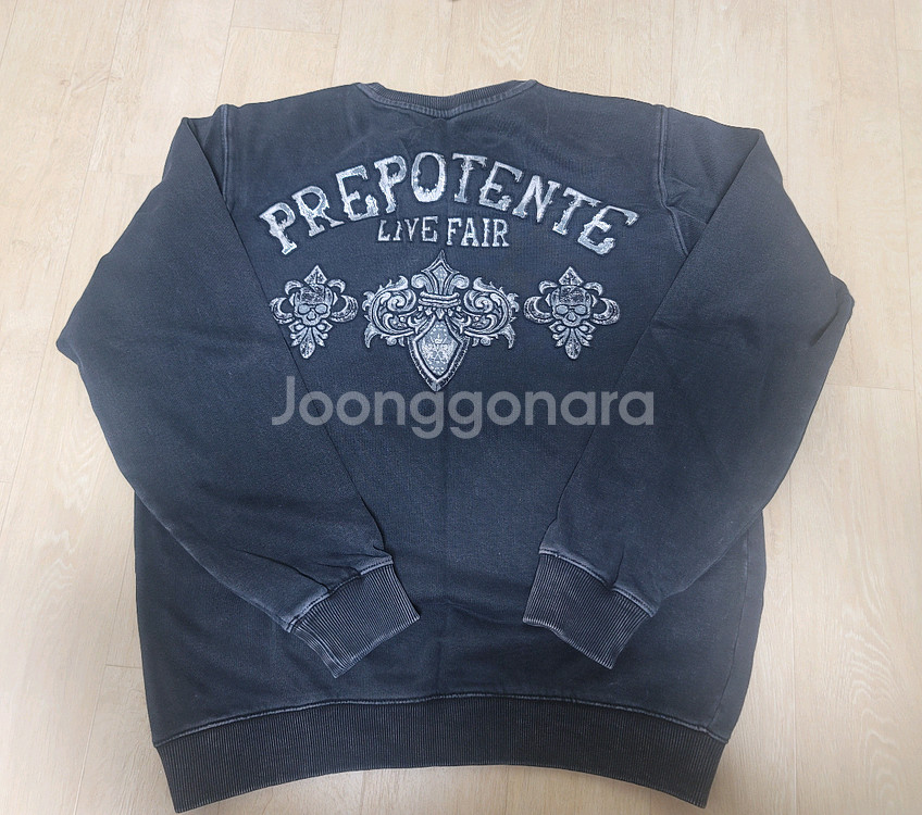 프리포튼트 타이거맨투맨 블랙미네럴 M(95)/L(100--5