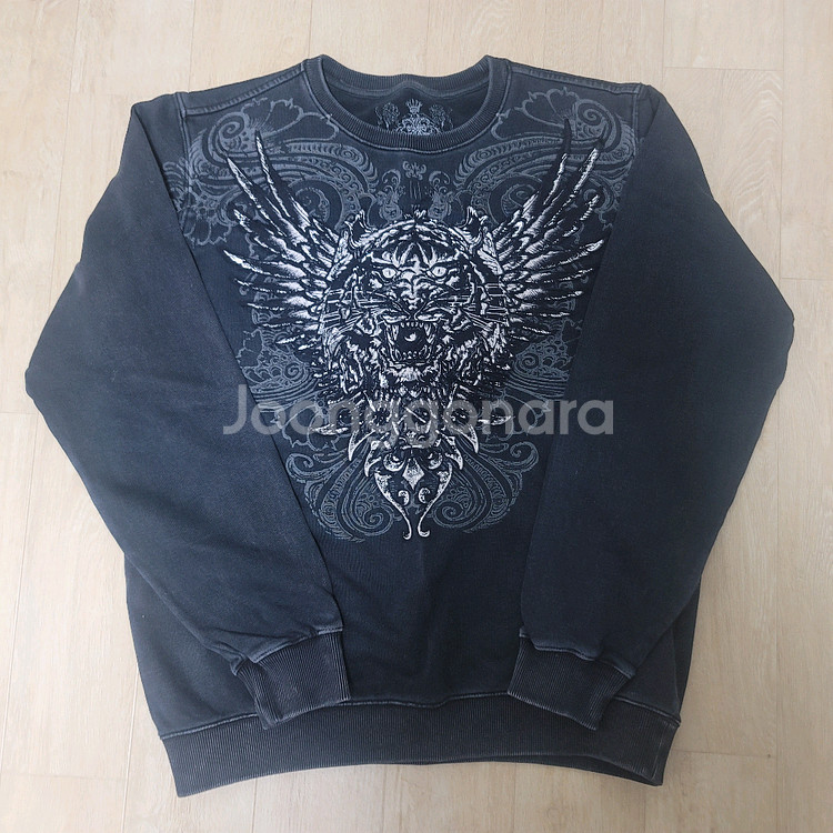 프리포튼트 타이거맨투맨 블랙미네럴 M(95)/L(100--2