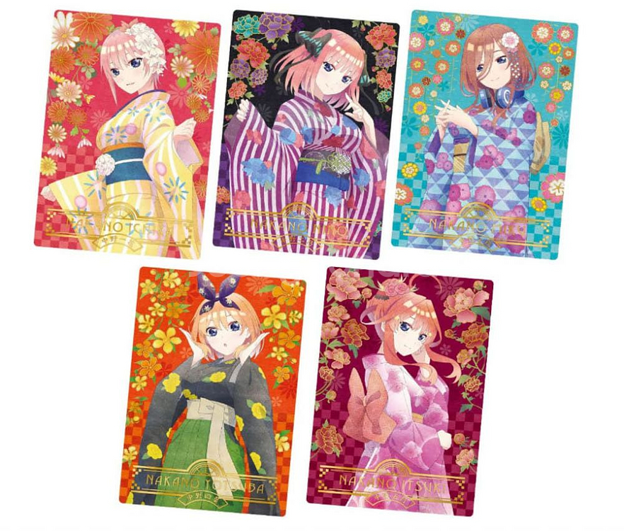 구매) 오등분의 신부 5등분의 신부 웨하스 카드 구매--0