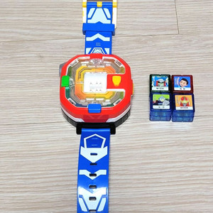 헬로카봇 버전3 큐브 시계 상태아주좋음